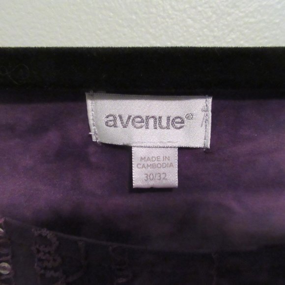 Purple AVENUE tunic top. - Picture 3 of 8